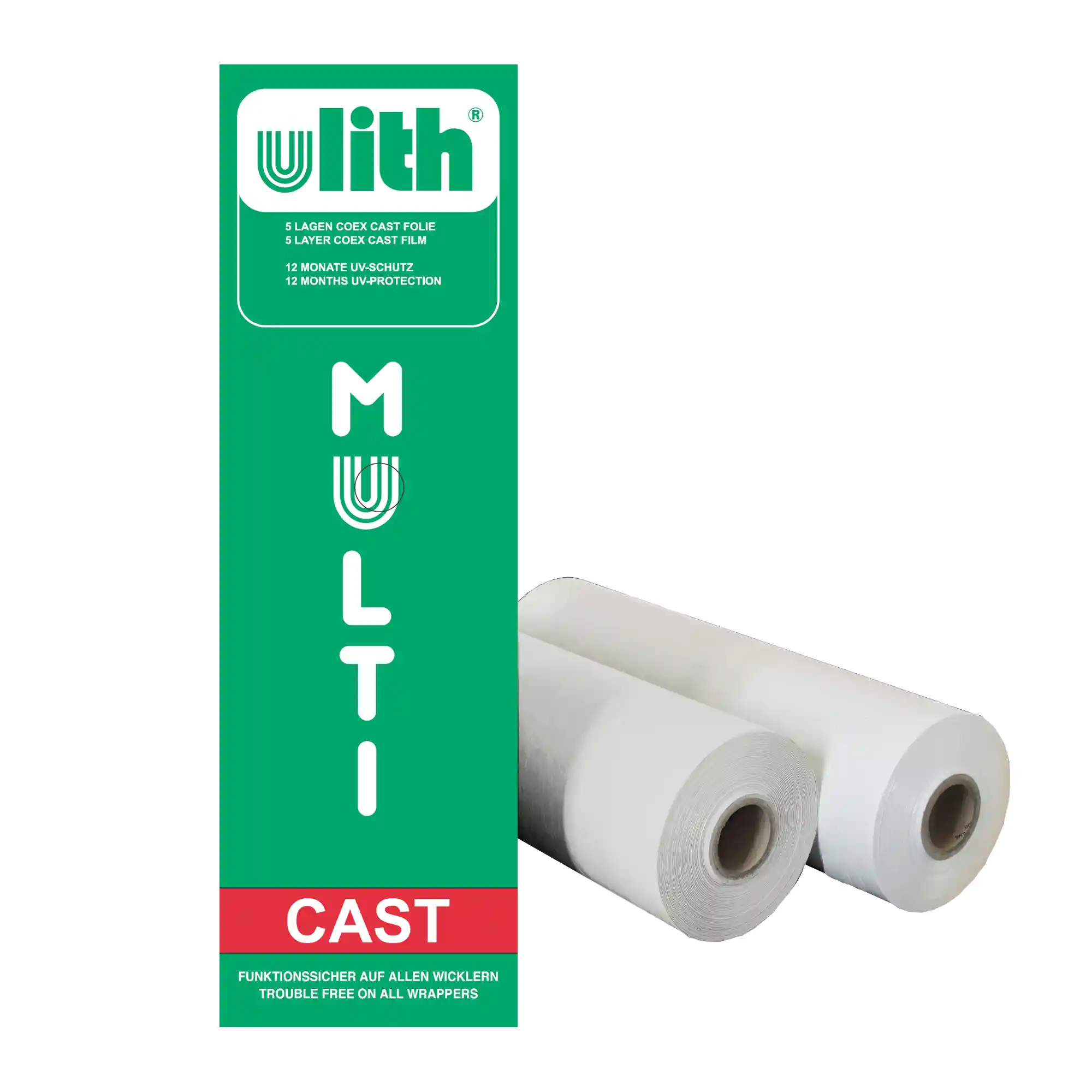 Agrarstretchfolie 750mm Castfolie weiss Agrarstretchfolie 750mm castfolie weiss