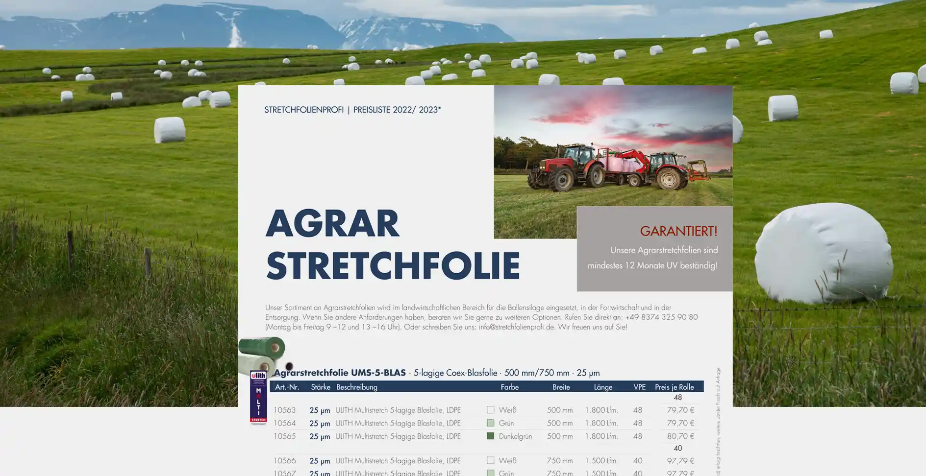 Agrarstretchfolie agrarstretchfolie