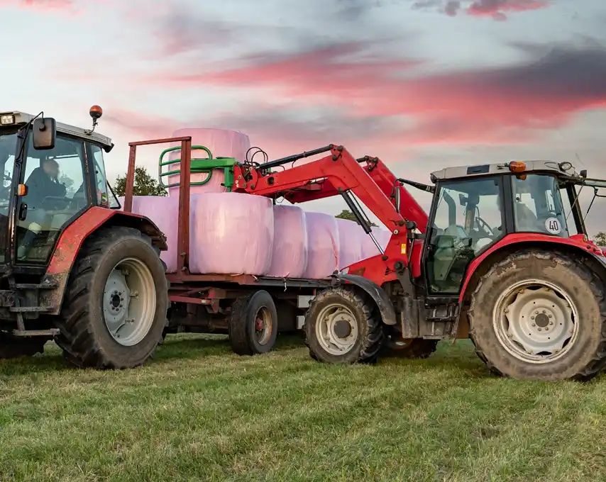 Agrar Stretchfolien im Einsatz