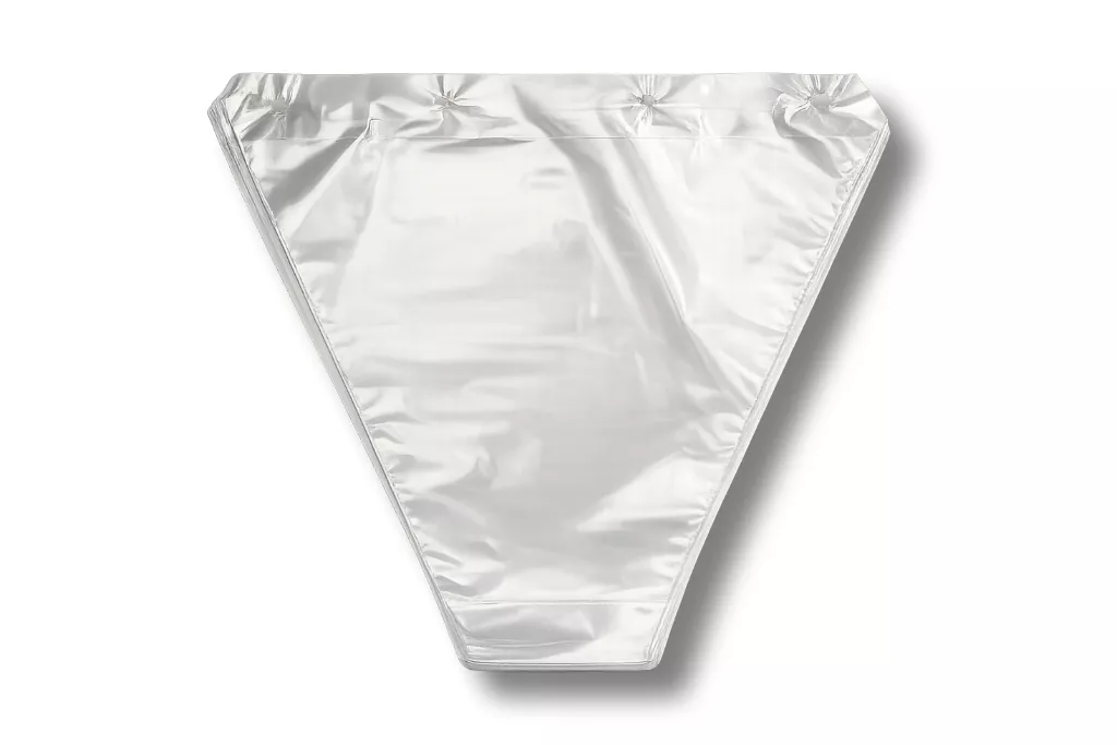 CPP-Verpackungstrichter, 37 x 45 x 15 cm, transparent, geblockt, unten offen