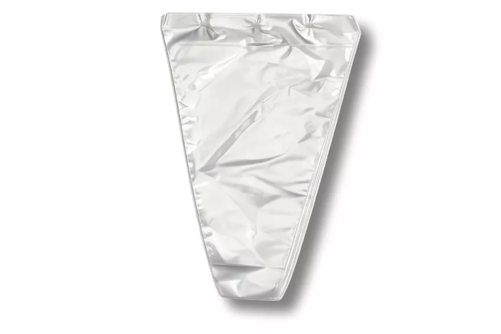 CPP-Verpackungstrichter, 34 x 25 x 11 cm, transparent, geblockt, unten offen