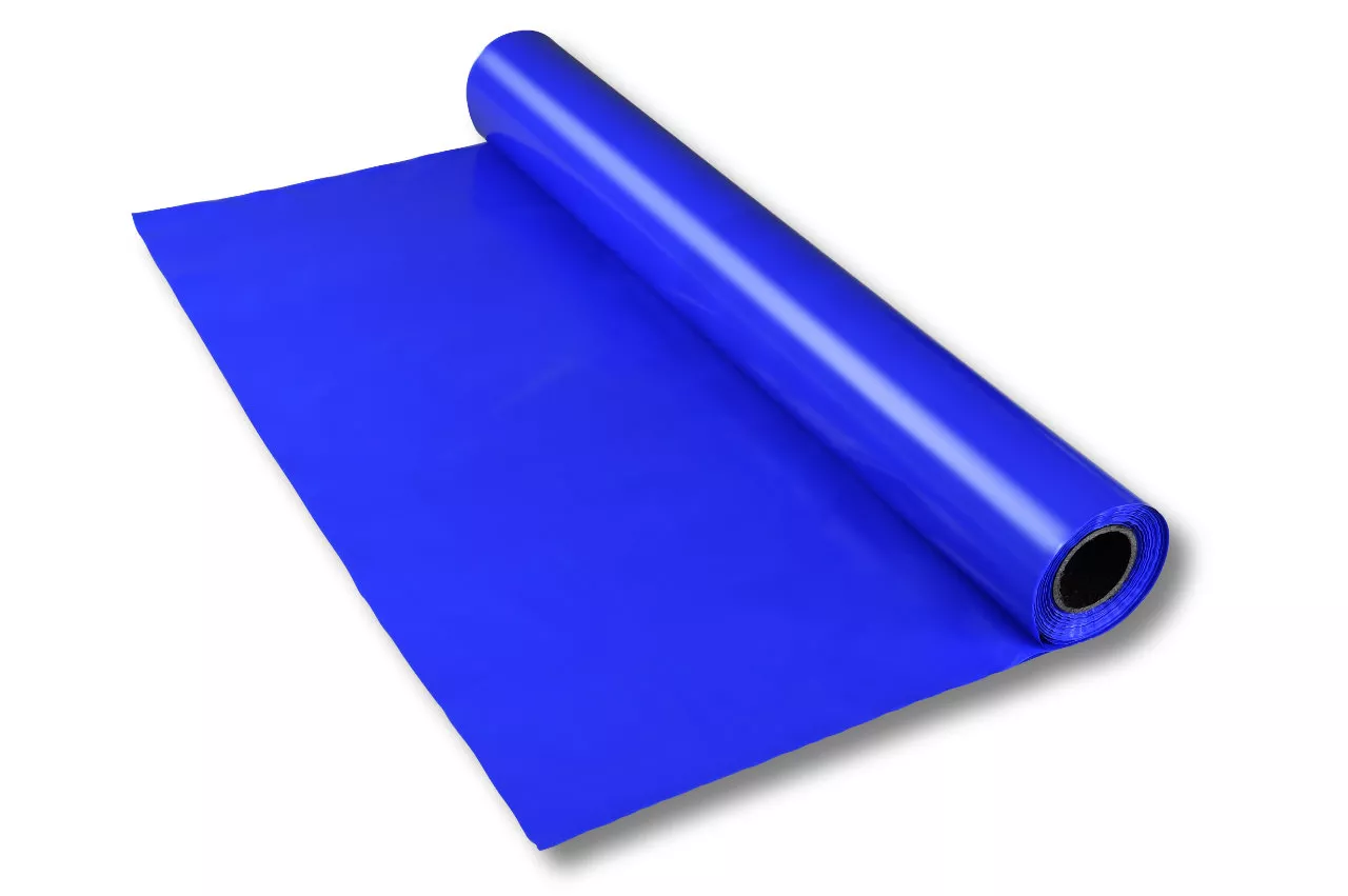 LDPE-Folie, blau, 2,3 x 50 m, 100 µ LDPE-Folie, blau, 2,3 x 50 m, 100 µ