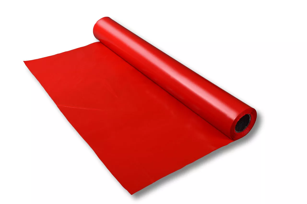 LDPE-Folie, rot, 2,3 x 50 m, 100 µ LDPE-Folie, rot, 2,3 x 50 m, 100 µ