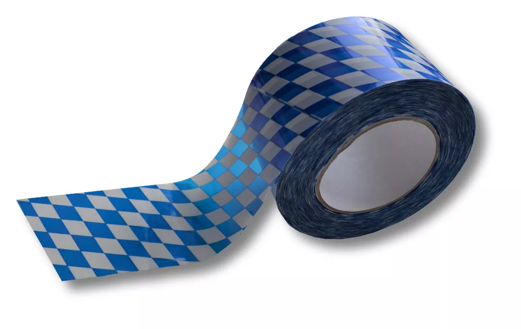 Absperrband [ ULTRA+ ] 75 mm / 100 m "BAYERN"