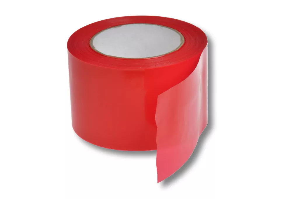 Absperrband [ ULTRA ] 75 mm / 100 m, rot