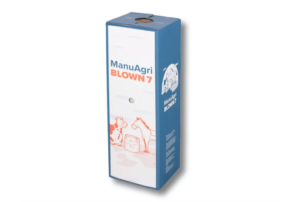 ManuAgri Blown7 Agrarstretchfolie, 750 mm / 1500 m, grün ManuAgri Blown7 Agrarstretchfolie, 750 mm / 1500 m, grün