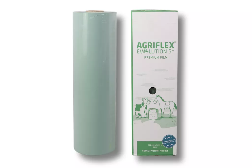 Agriflex Agrarstretchfolie, 750 mm / 1500 m, grün