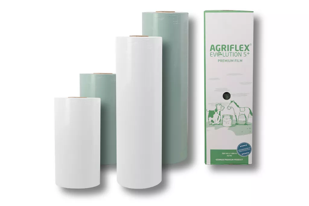 Agriflex Agrarstretchfolie, 250 mm / 1800 m, grün