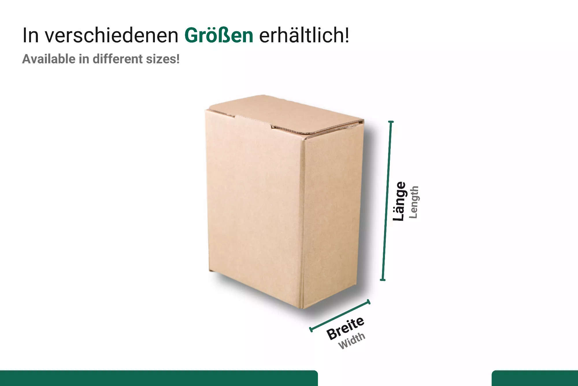 Bag in Box - Karton, braun, 3 Liter, seitl. Auslass Bag in Box - Karton, braun, 3 Liter, seitl. Auslass