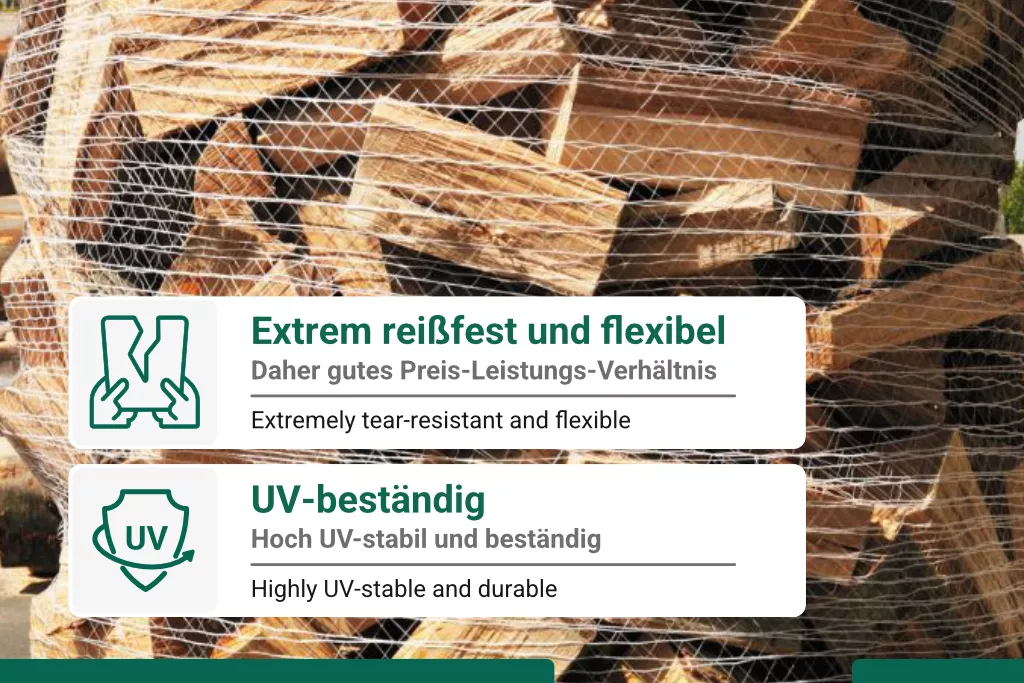 Wickelnetz für Paletten elastisch 0,5 m / 3500 m Wickelnetz für Paletten elastisch 0,5 m / 3500 m