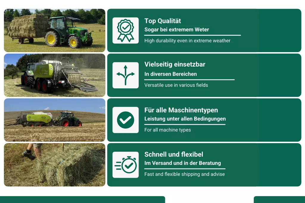 AGRIplus Pressengarn, 750m je kg, rot AGRIplus Pressengarn, 750m je kg, rot