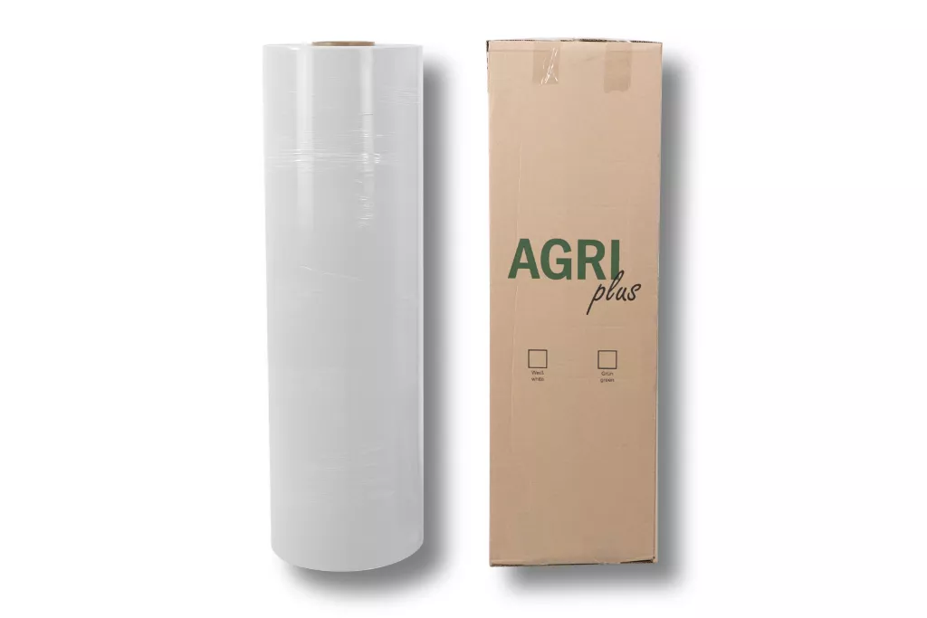 AgriPlus BLAS Agrarstretchfolie, 750 mm / 1500 m, weiß