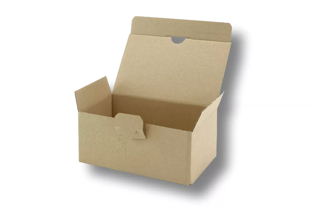Automatikkarton, 174 x 104 x 74 mm, einwellig, 0713/1.2 E Automatikkarton, 174 x 104 x 74 mm, einwellig, 0713/1.2 E