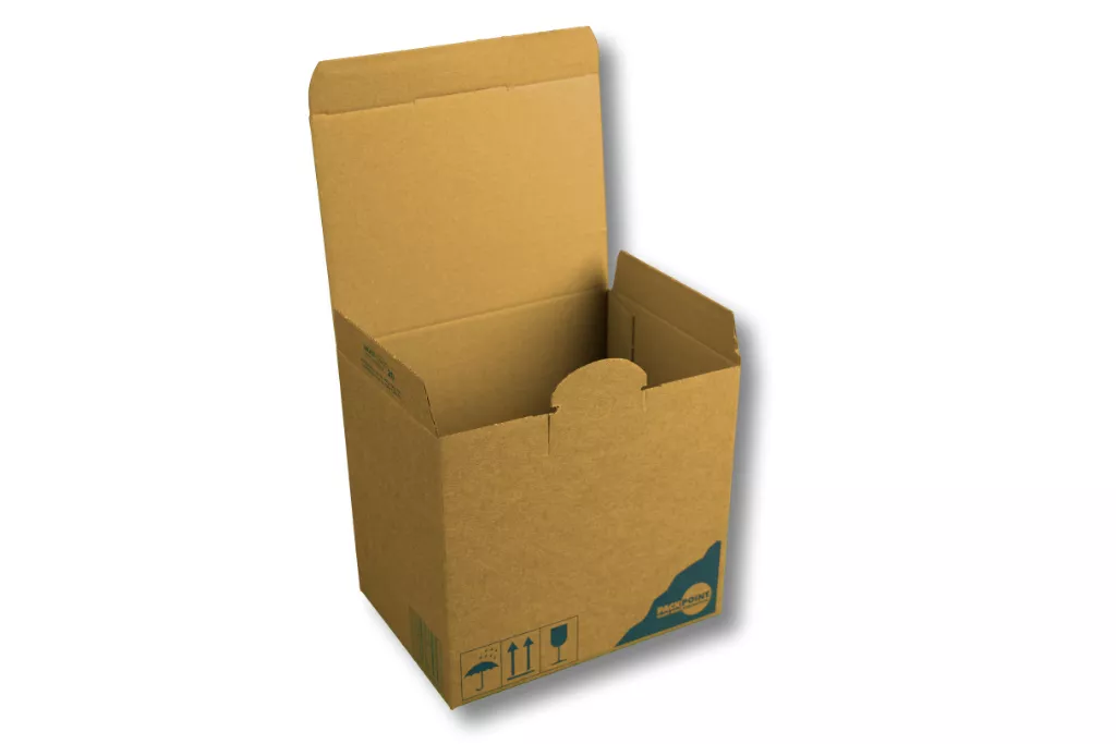 Automatikkarton, 184 x 134 x 167 mm, einwellig, 0713/1.3 E Automatikkarton, 184 x 134 x 167 mm, einwellig, 0713/1.3 E
