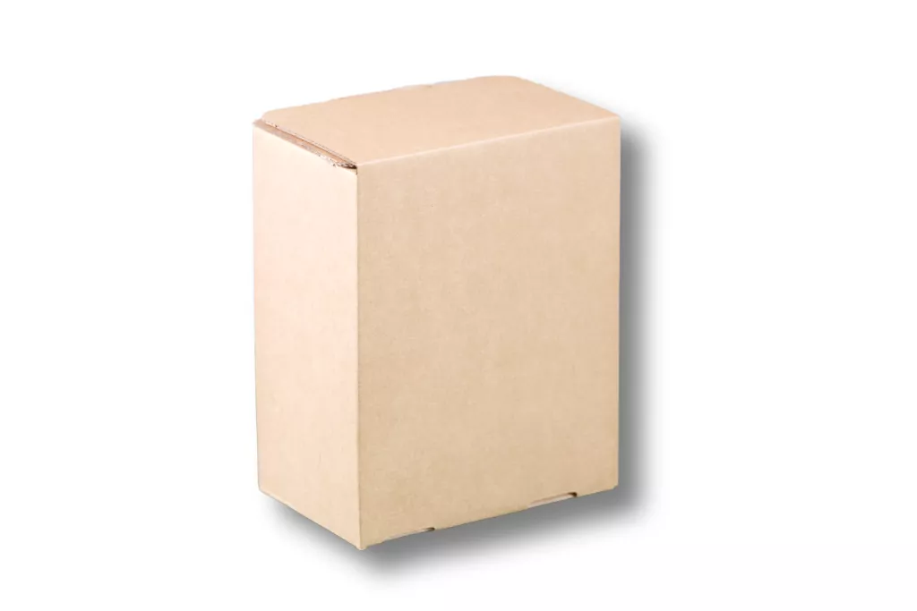 Bag in Box - Karton, braun, 3 Liter, seitl. Auslass Bag in Box - Karton, braun, 3 Liter, seitl. Auslass