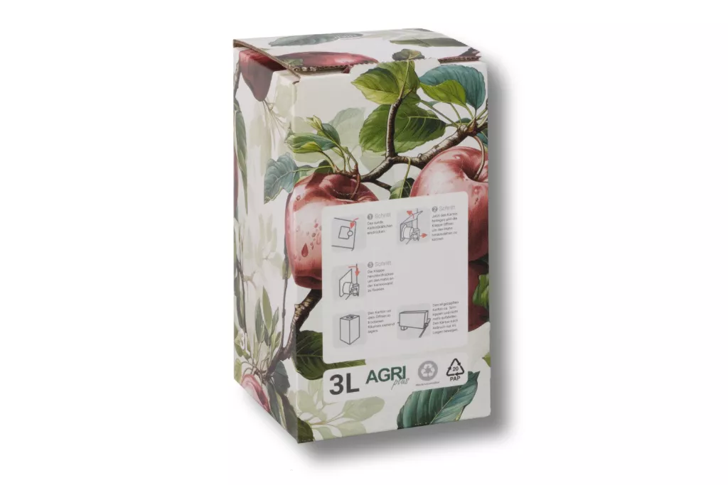 Bag in Box - Karton "rote Äpfel" 3 Liter Bag in Box - Karton "rote Äpfel" 3 Liter