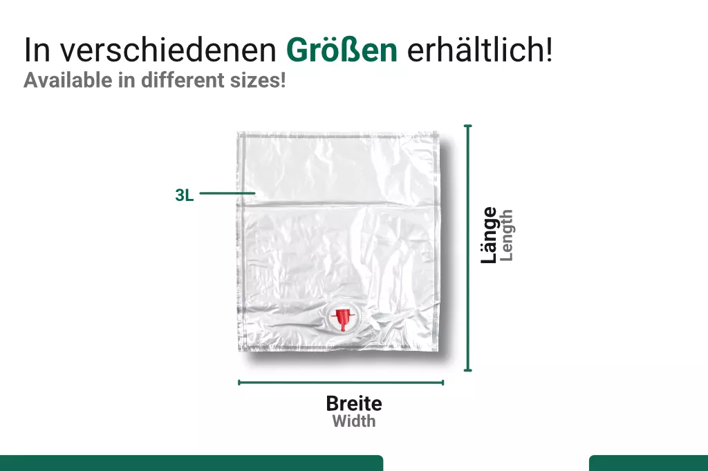 Bag in Box - Beutel 3 Liter Bag in Box - Beutel 3 Liter