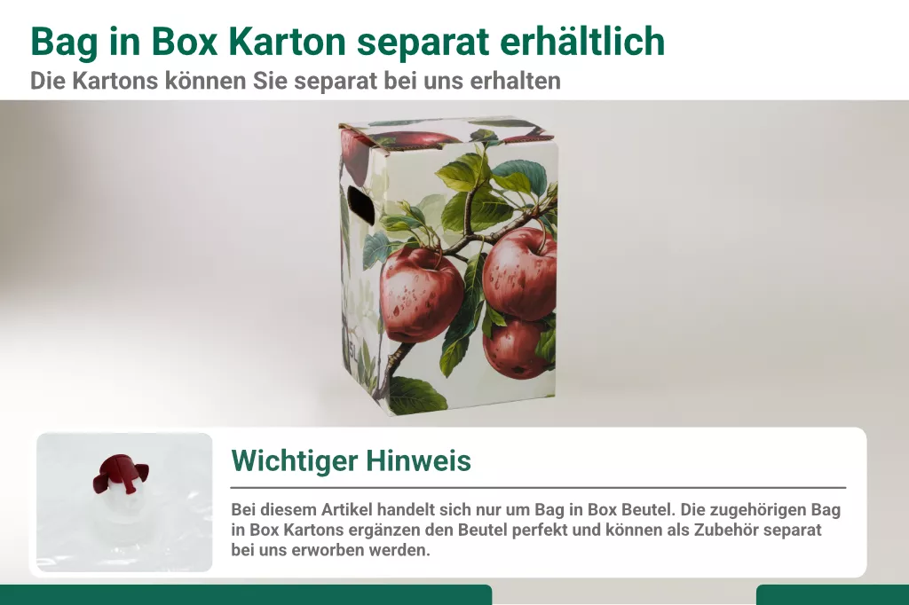 Bag in Box - Beutel 10 Liter Bag in Box - Beutel 10 Liter