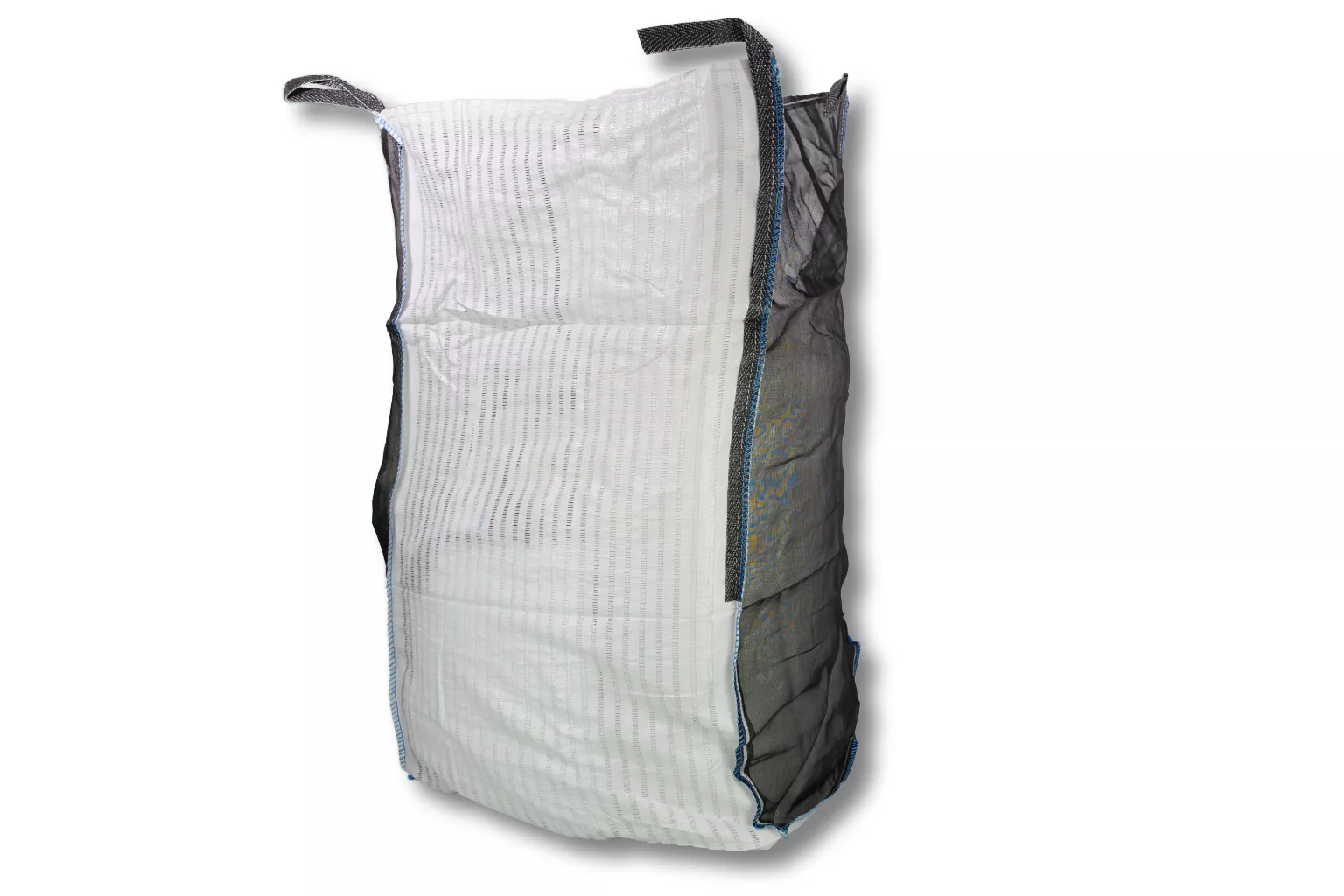 Big Bag Holz, 100 x 100 x 120 cm, Standard Classic, Netz + Ventilationsstreifen Big Bag Holz, 100 x 100 x 120 cm, Standard Classic, Netz + Ventilationsstreifen