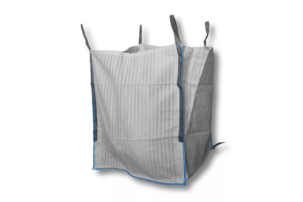 Big Bag Holz, 100 x 100 x 120 cm, Standard, Ventilationsstreifen Big Bag Holz, 100 x 100 x 120 cm, Standard, Ventilationsstreifen