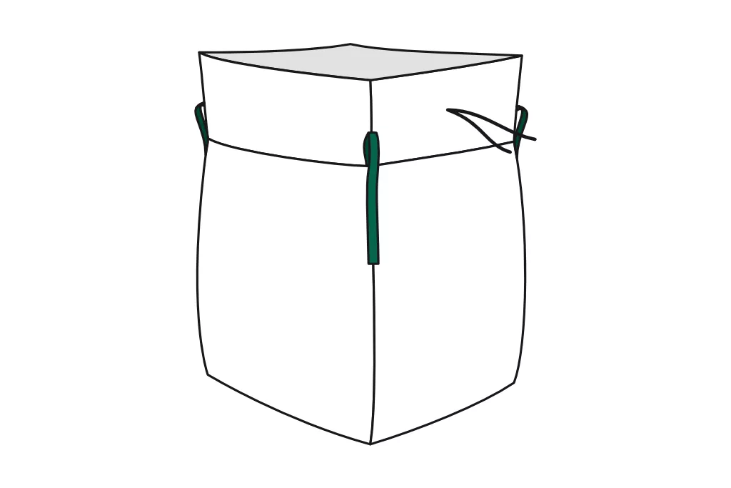 Big Bag, 100 x 100 x 100 cm, Standard, unbeschichtet Big Bag, 100 x 100 x 100 cm, Standard, unbeschichtet
