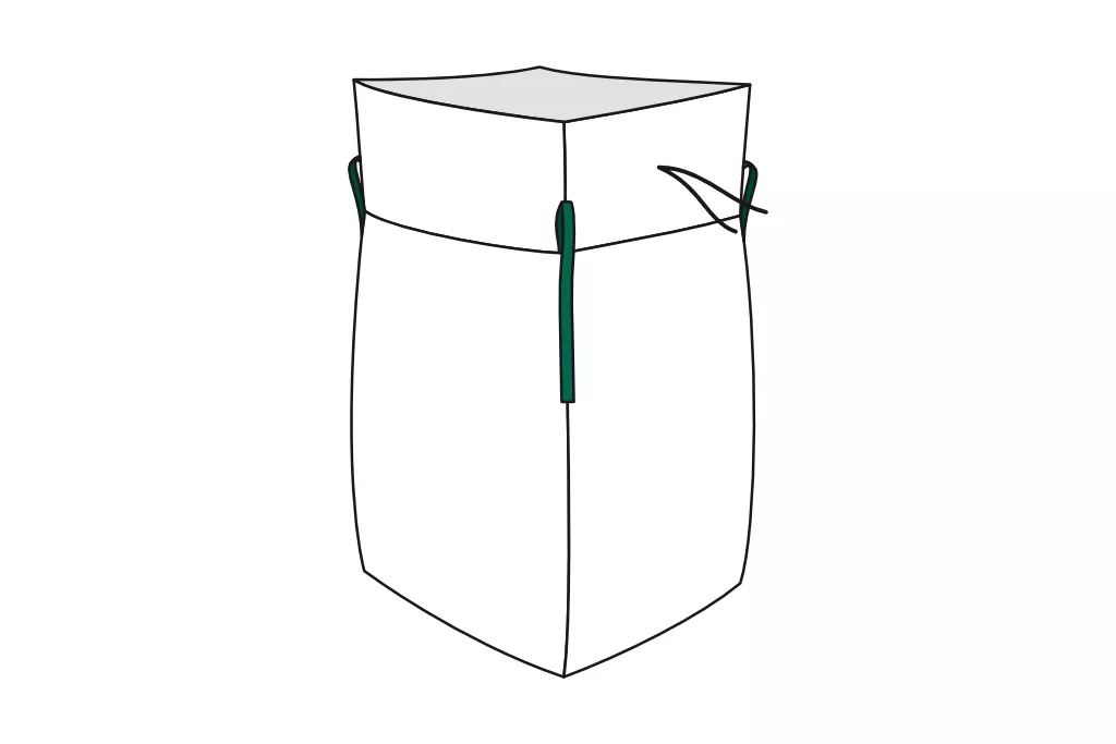 Big Bag, 100 x 100 x 200 cm, Standard, unbeschichtet Big Bag, 100 x 100 x 200 cm, Standard, unbeschichtet