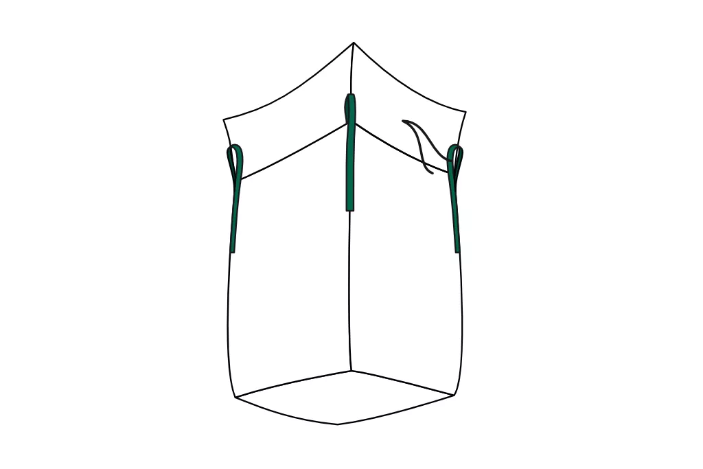 Big Bag, 40 x 40 x 75 cm, Standard, unbeschichtet Big Bag, 40 x 40 x 75 cm, Standard, unbeschichtet