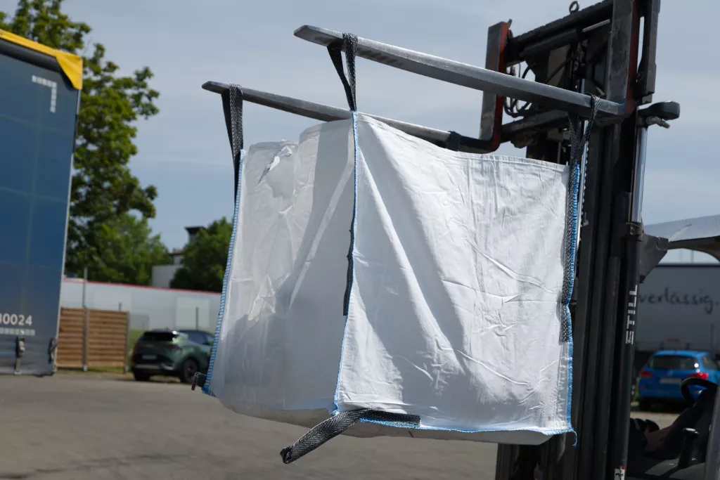 Big Bag, 90 x 90 x 90 cm, Typ Stein, 2 Bodenschlaufen Big Bag, 90 x 90 x 90 cm, Typ Stein, 2 Bodenschlaufen