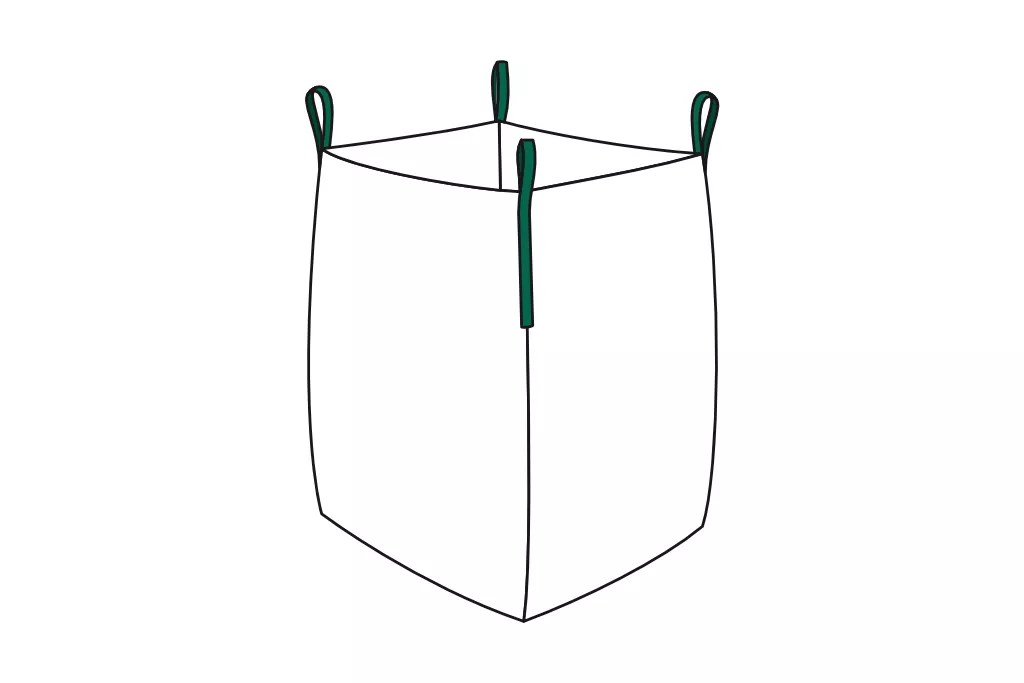 Big Bag, 60 x 75 x 80 cm, Typ Stein Big Bag, 60 x 75 x 80 cm, Typ Stein