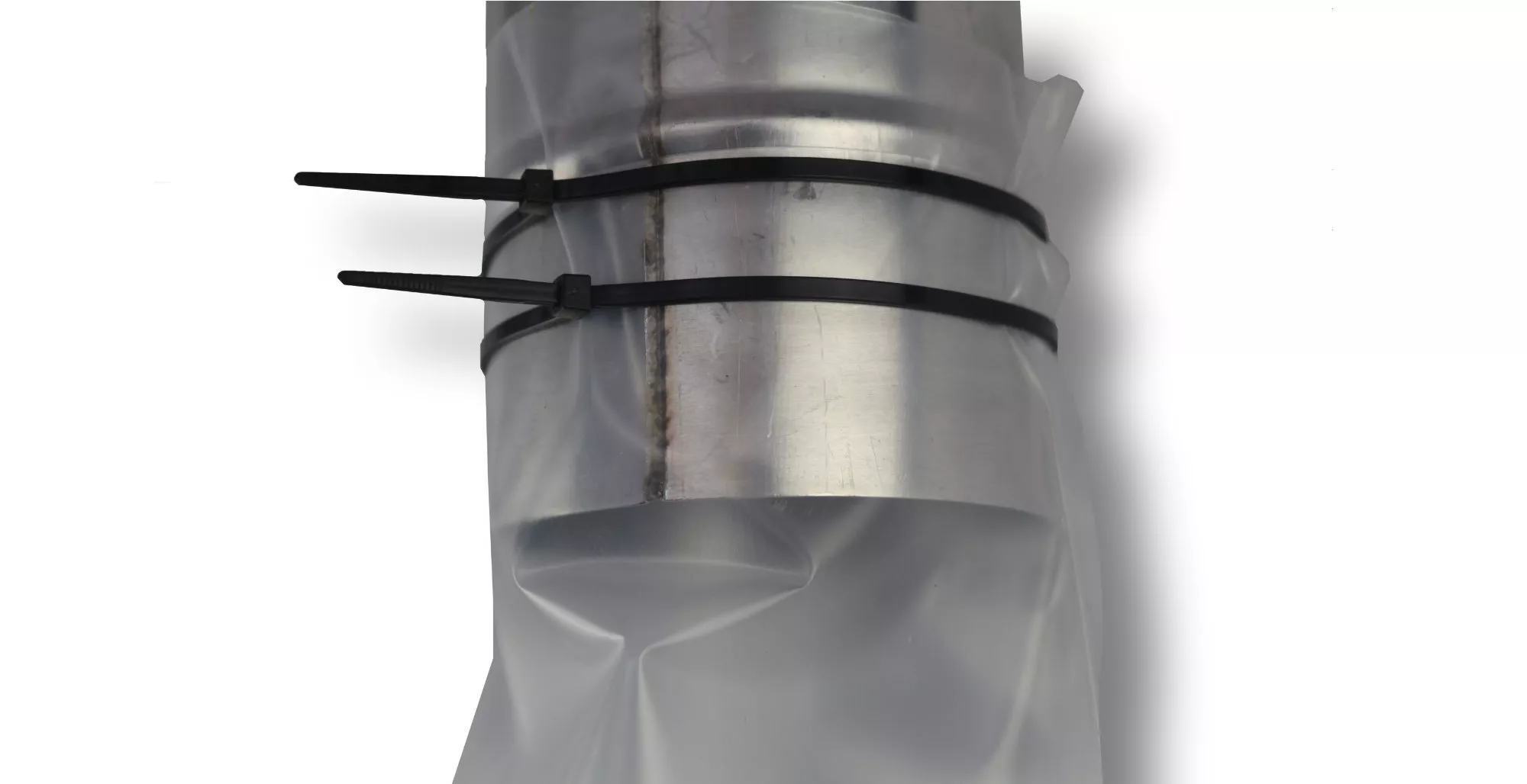 Dachrinnen Schlauchfolie 50 lfm., schwarz Dachrinnen Schlauchfolie 50 lfm., schwarz