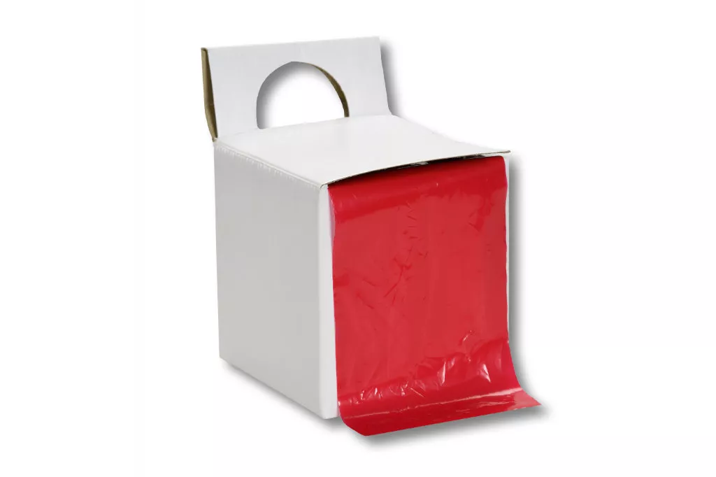 PE-Stretch-Dehnband, 100 mm x 1200 mm x 40 my, rot-opak PE-Stretch-Dehnband, 100 mm x 1200 mm x 40 my, rot-opak