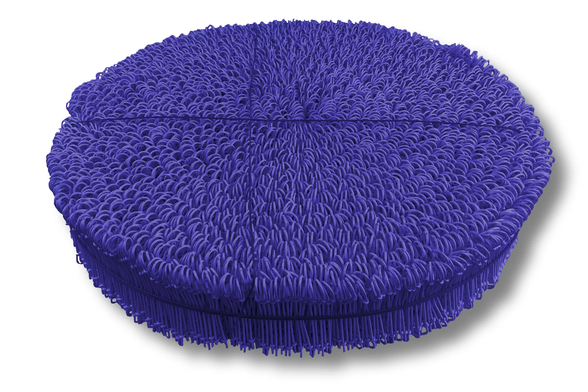Drahtsackverschluss kunststoffummantelt / blau, 100 mm Drahtsackverschluss kunststoffummantelt / blau, 100 mm