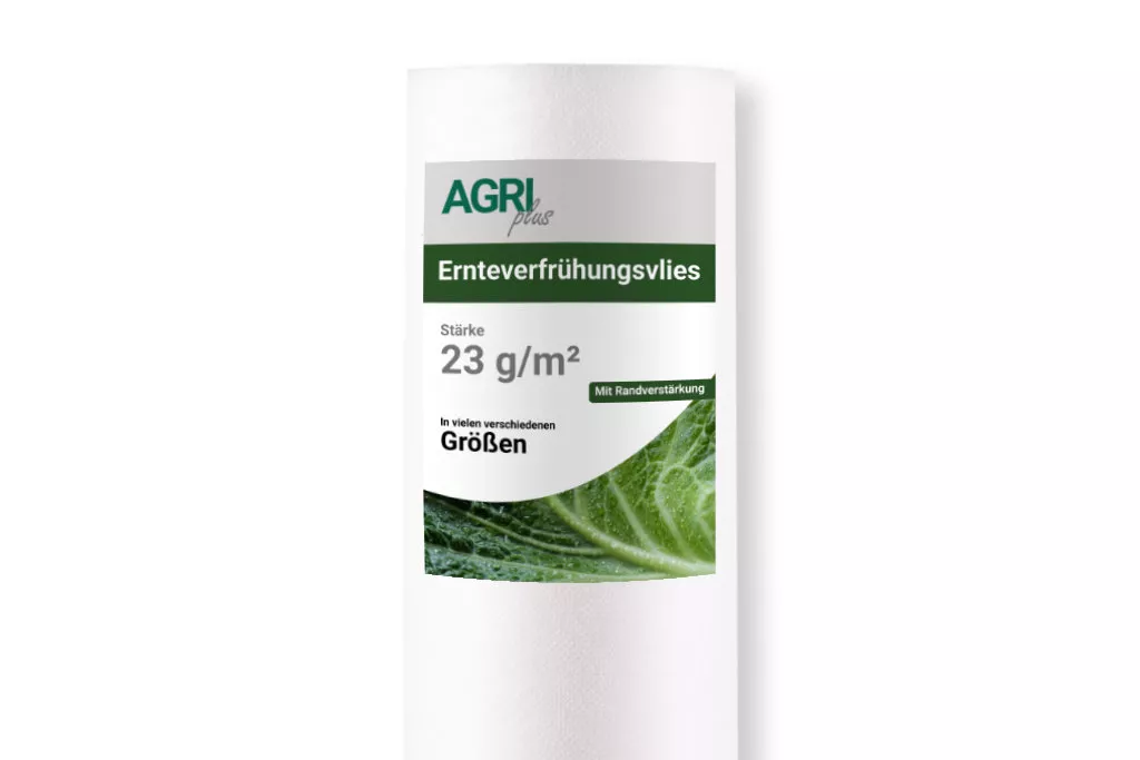 Gartenvlies 23 g/m² 12,80 x 100 m, mit Randverstärkung, weiß