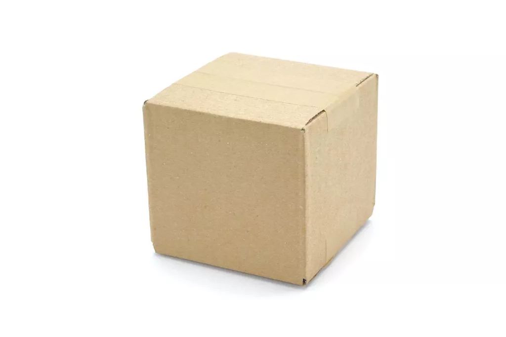 Faltkarton Economy, 113 x 113 x 100 mm, einwellig, 0201/1.2 B