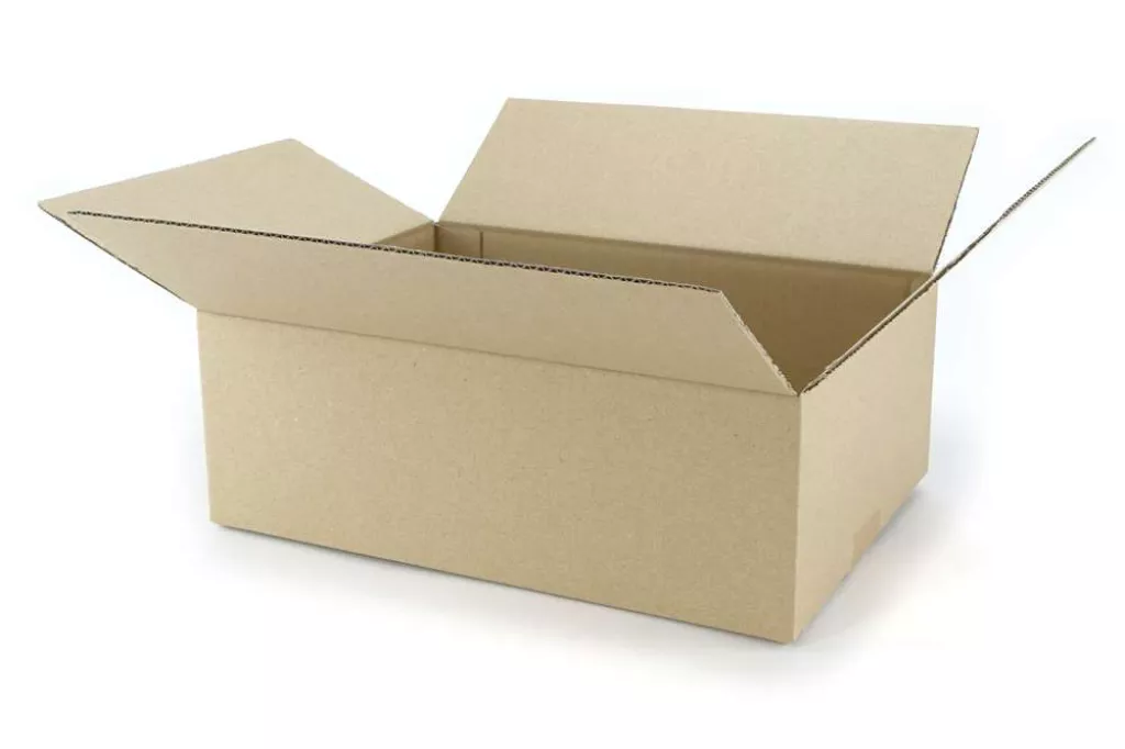 Faltkarton Economy, 350 x 250 x 120 mm, einwellig, 0201/1.2 B