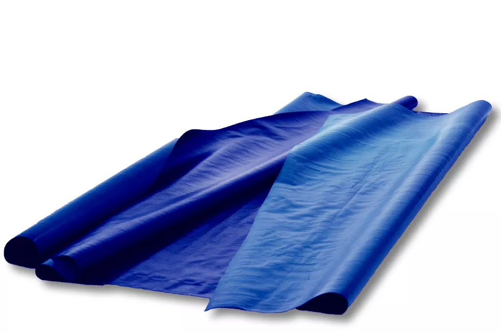 Gewebefolie 2,05 x 100 m, 200 g/m², schwarz/blau