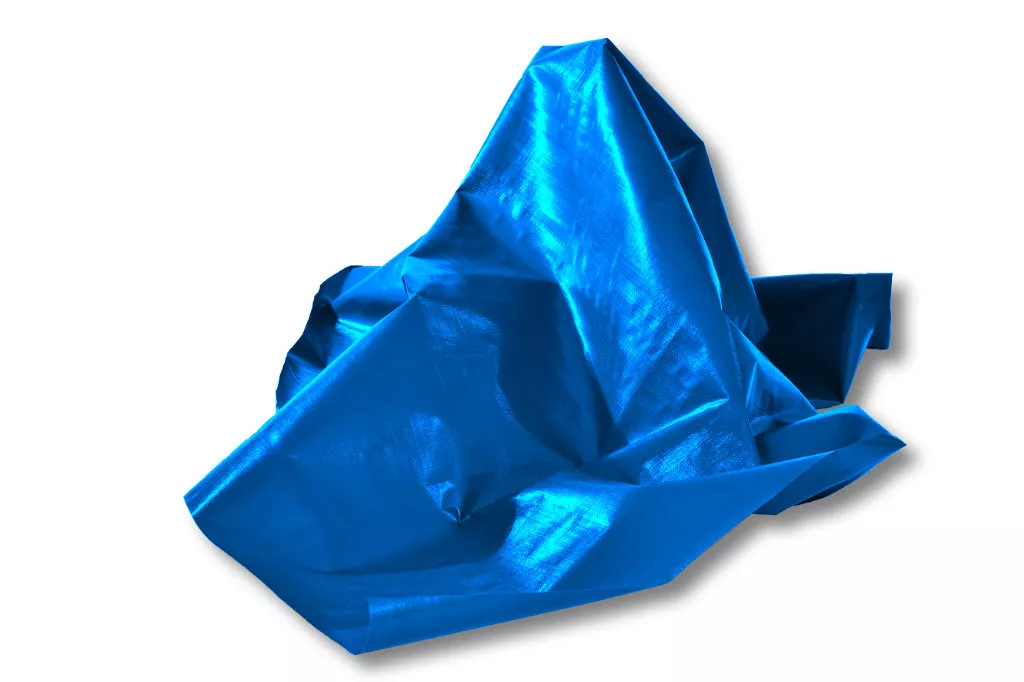 Gewebefolie 2,05 x 100 m, 200 g/m², blau
