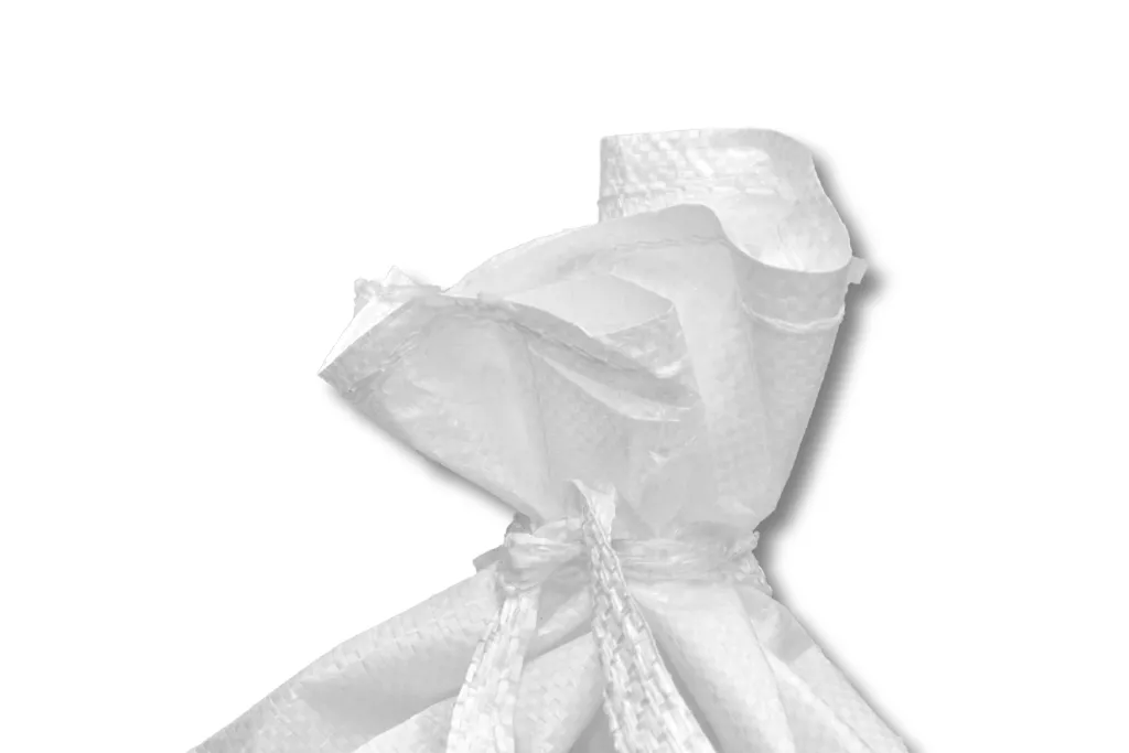 PP-Hochwassersäcke, 400 x 600 mm, weiß, mit Bindeband, 15 kg PP-Hochwassersäcke, 400 x 600 mm, weiß, mit Bindeband, 15 kg