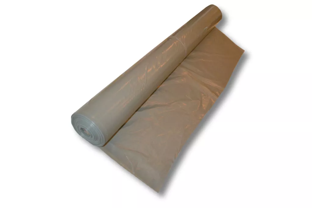 Baufolie / Glättfolie 6 x 100 m, T60, transluzent, 100 % Rezyklat