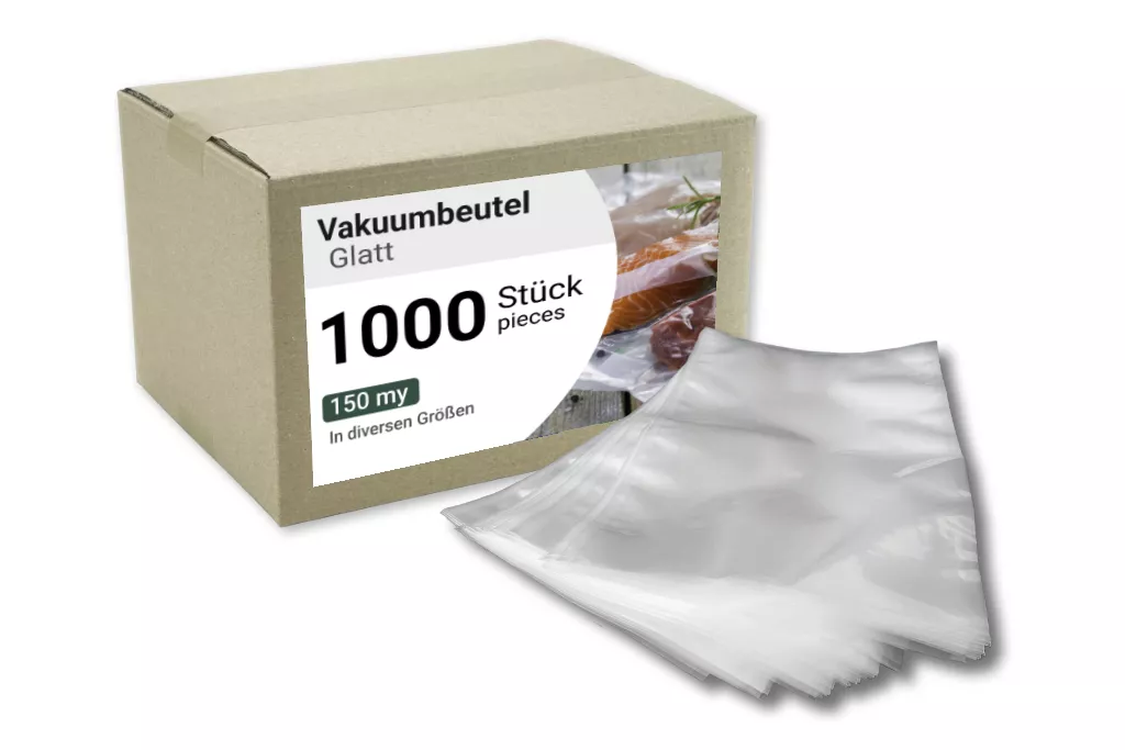 Vakuumbeutel, glatt, 200 x 280 mm, 150 my Vakuumbeutel, glatt, 200 x 280 mm, 150 my