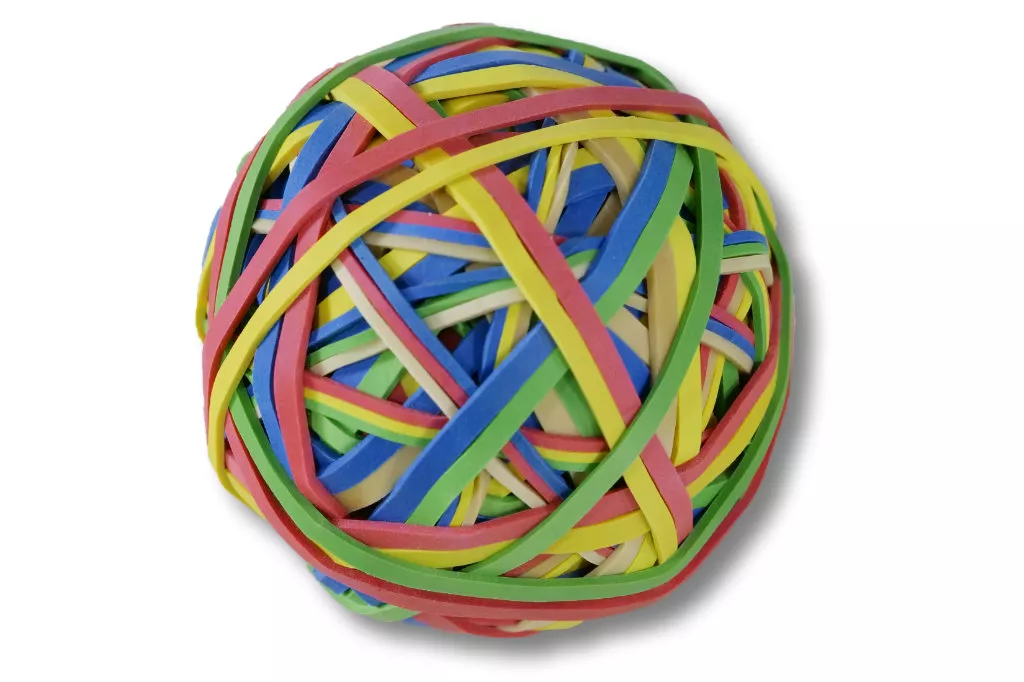 Gummiringe in Ballform Ø 70 mm Gummiringe in Ballform Ø 70 mm
