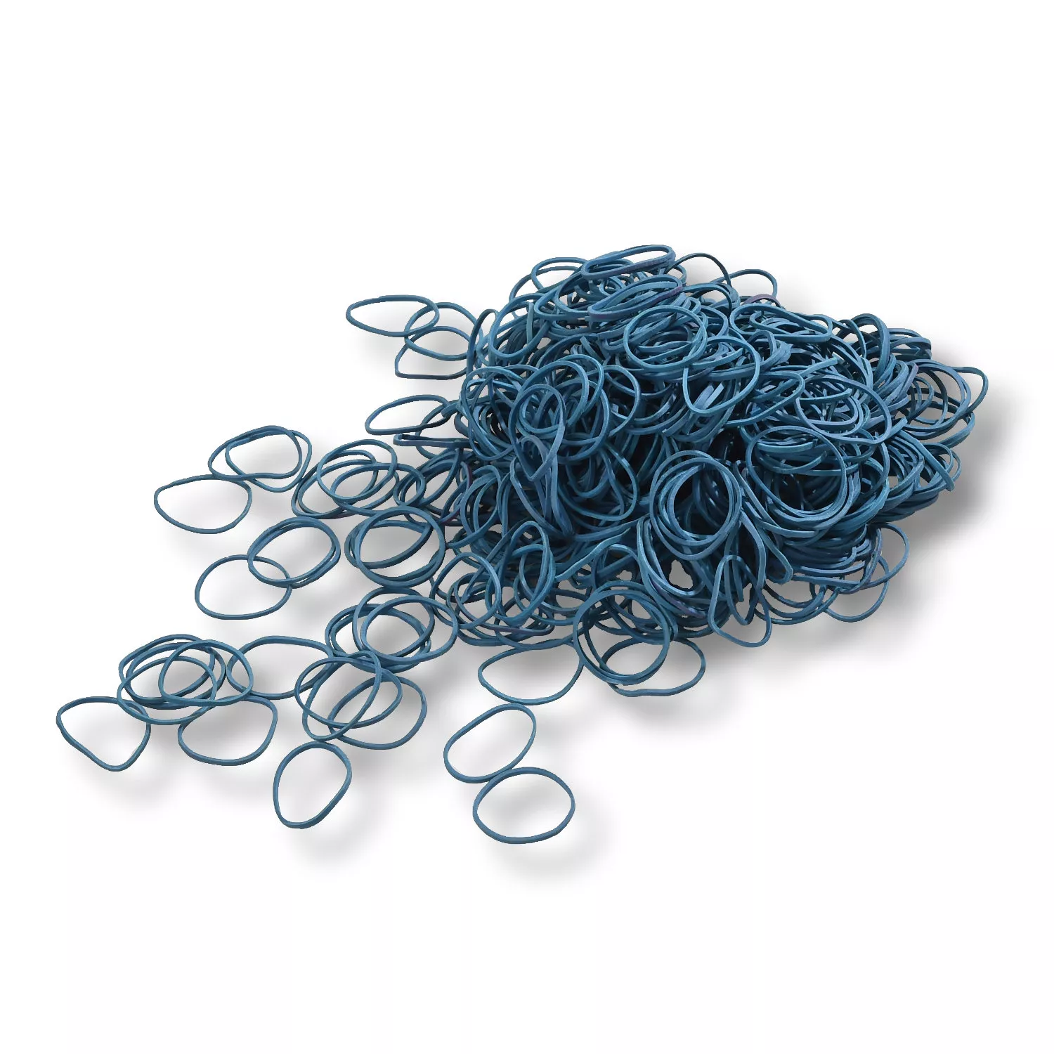 Gummiringe, blau, 20 mm Ø / 1,2 mm Breite Gummiringe, blau, 20 mm Ø / 1,2 mm Breite