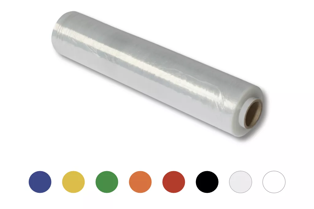 Stretchfolie, 500 mm, 3 kg, 23 my, rot Stretchfolie, 500 mm, 3 kg, 23 my, rot