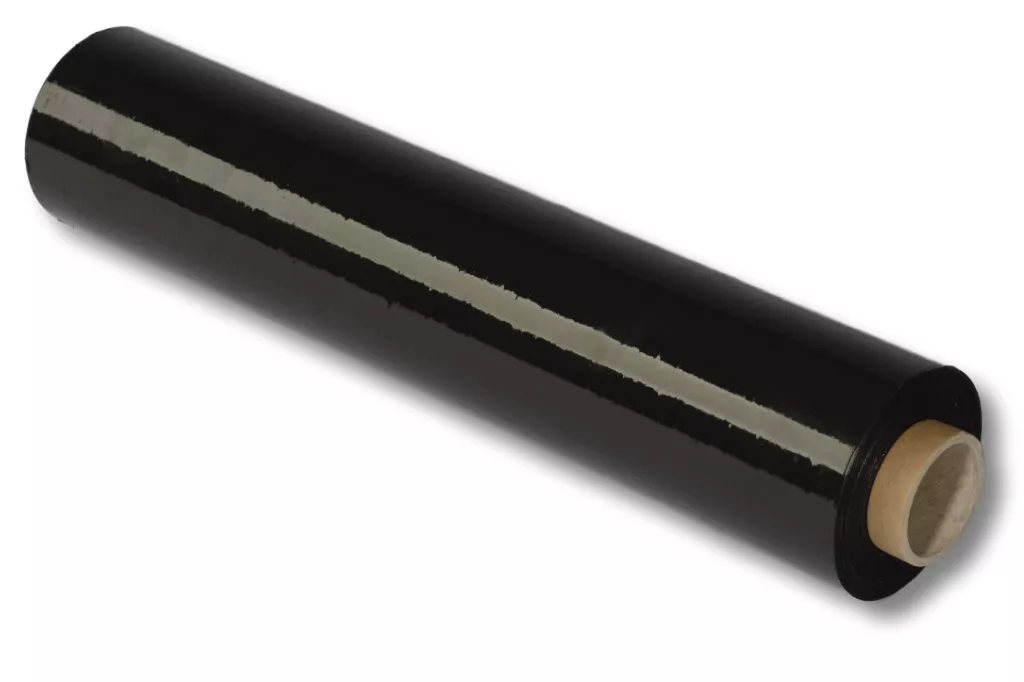 Stretchfolie, 500 mm, 3 kg, 23 my, schwarz