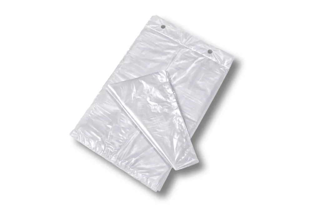 HDPE-Beutel, 250 x 350 + 30 mm, 13 µ, geblockt HDPE-Beutel, 250 x 350 + 30 mm, 13 µ, geblockt