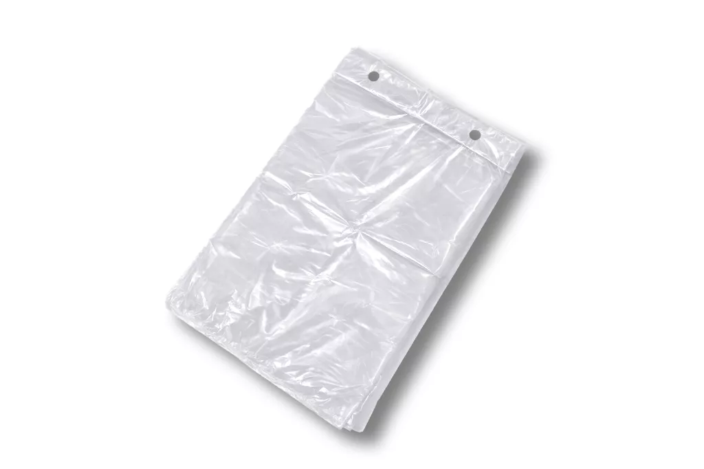HDPE-Beutel, 200 x 300 + 30 mm, 12 µ, geblockt