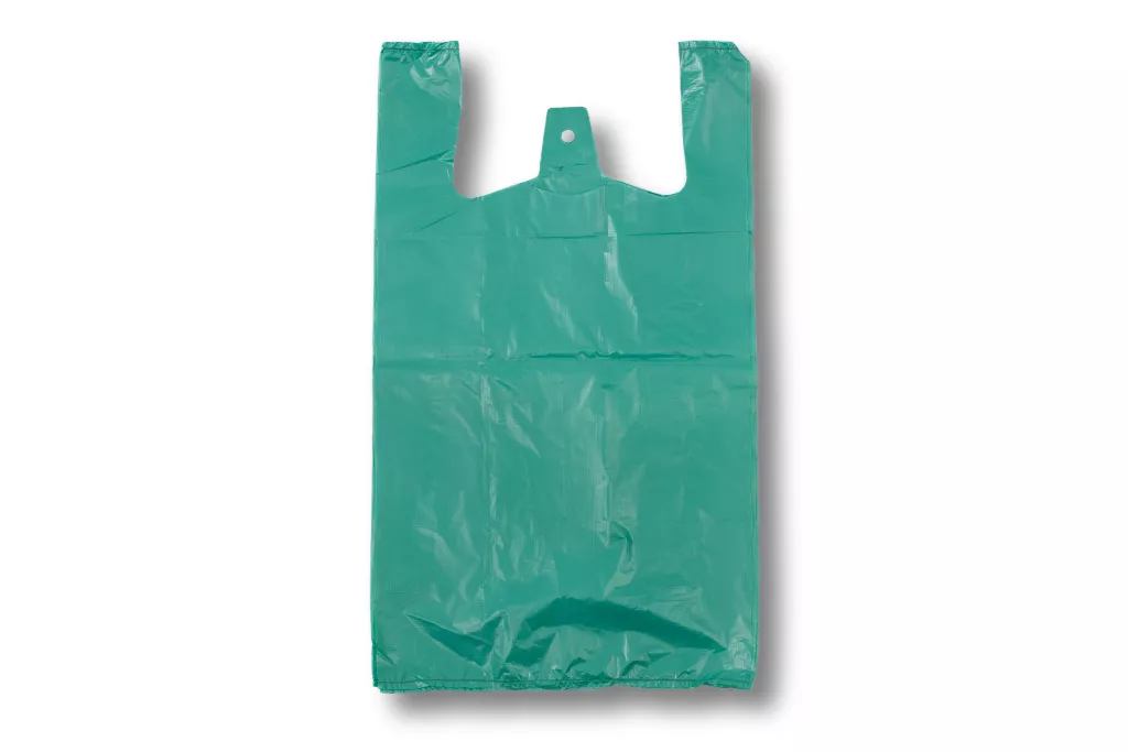 HDPE-Hemdchentragetaschen, 300 + 180 x 550 mm, grün, 11 µ HDPE-Hemdchentragetaschen, 300 + 180 x 550 mm, grün, 11 µ
