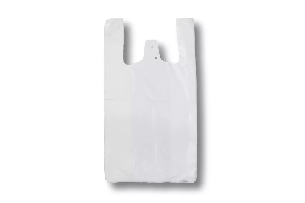 HDPE-Hemdchentragetaschen, 300 + 180 x 550 mm, weiß, 11 µ HDPE-Hemdchentragetaschen, 300 + 180 x 550 mm, weiß, 11 µ
