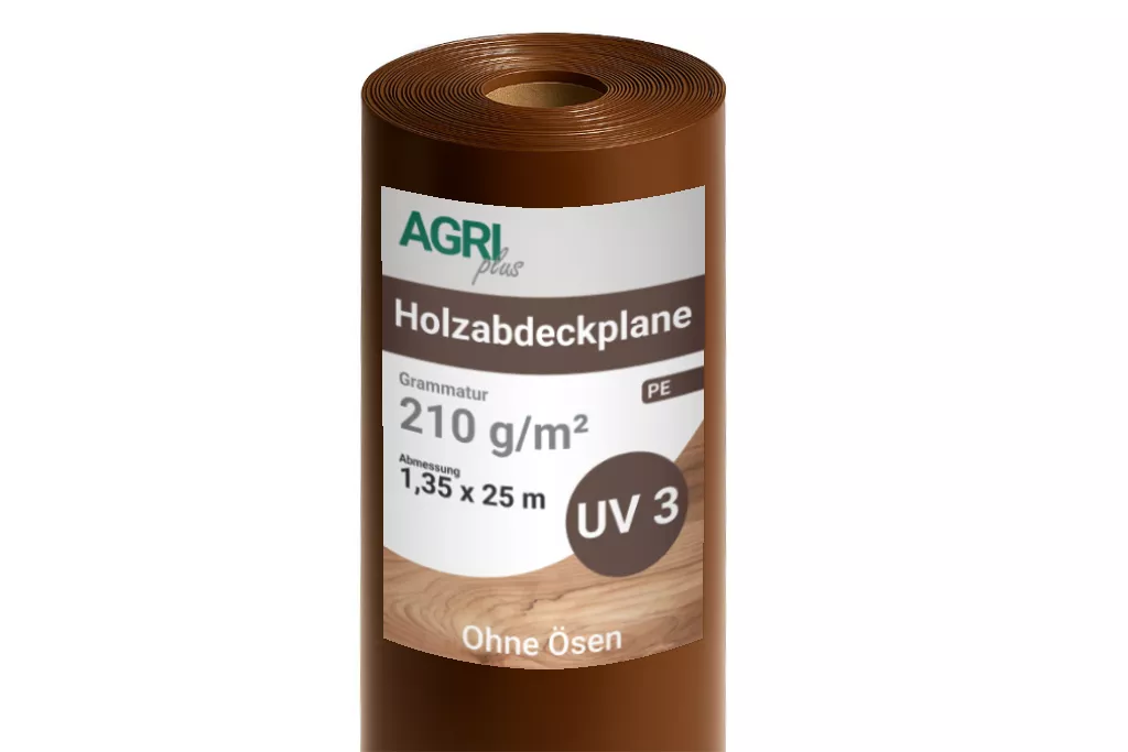 Holzabdeckfolie ohne Ösen 1,35 x 25 m, 210 g/m² Holzabdeckfolie ohne Ösen 1,35 x 25 m, 210 g/m²