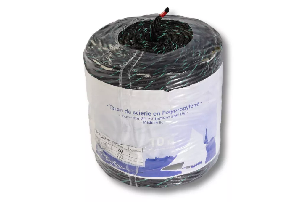 Holzseil, 8-fach gedrillt, 10 Kg Spule Holzseil, 8-fach gedrillt, 10 Kg Spule